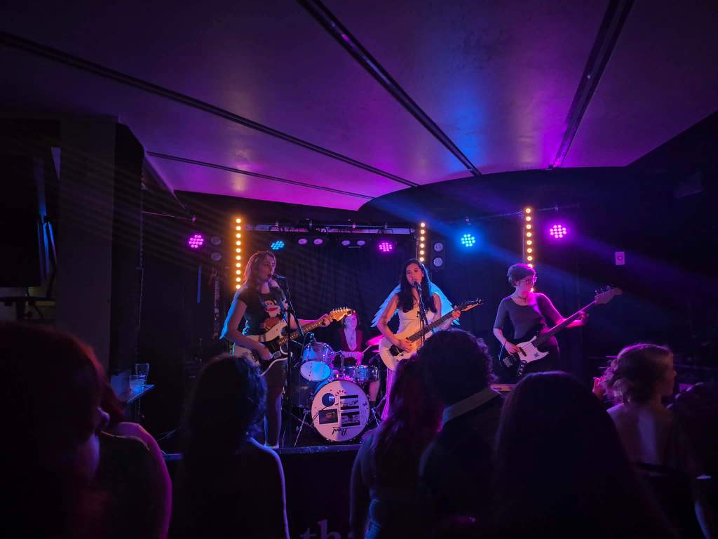 Conversationalists performing at Republic Bar